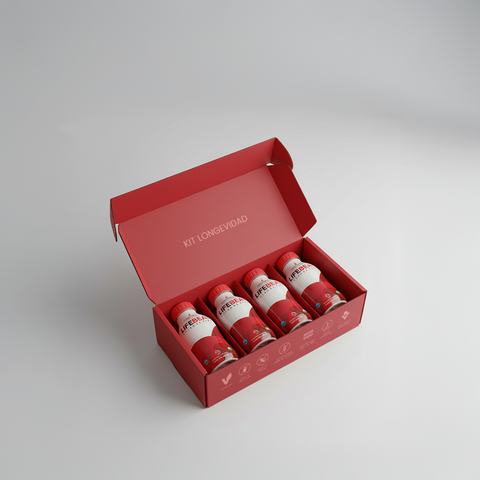 Kit Longevidad 4 LifeBeat +65 Nutrientes escenciales