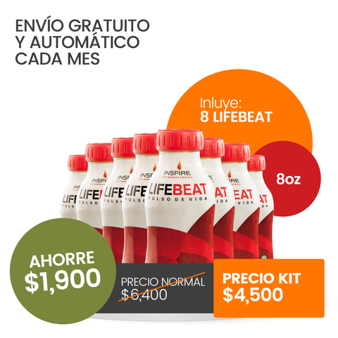 Kit Integral - 8 LifeBeat - Regala Vida