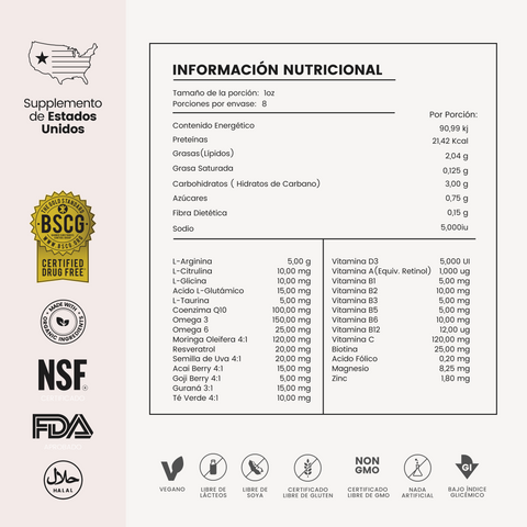 Kit Energía 12 LifeBeat +65 nutrientes escenciales